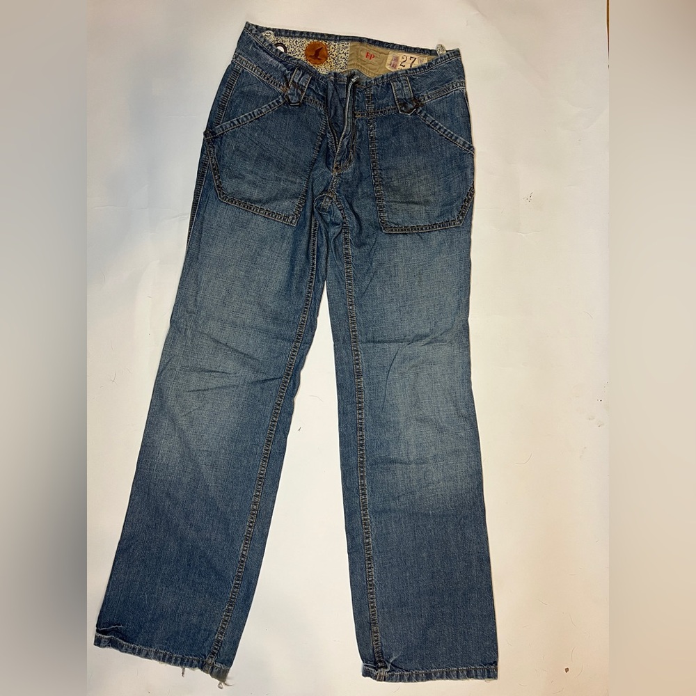 Free People Relaxed Denim Jeans for woman